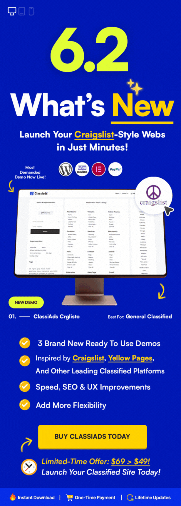 Classiads - Classified Ads WordPress Theme